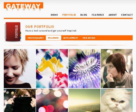 gateway portfolio page